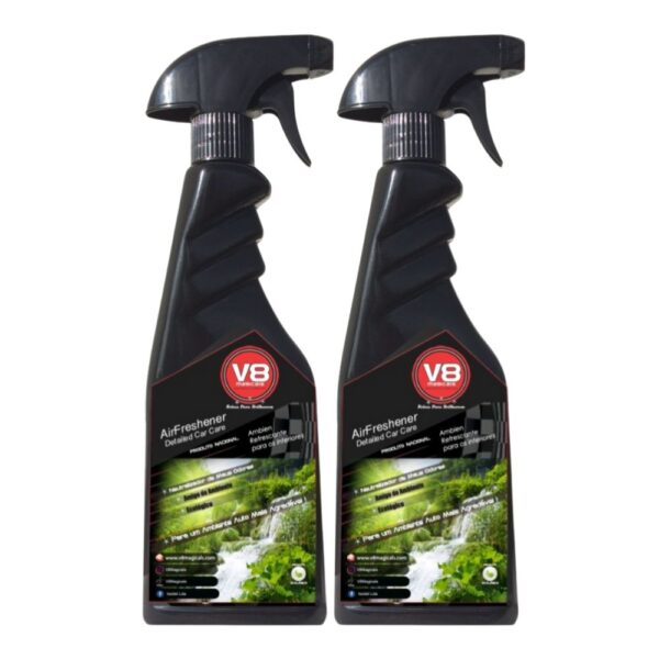 V8 Air Freshener Pack 2 + Oferta Embalagem V8 Limpa Vidros 500ml