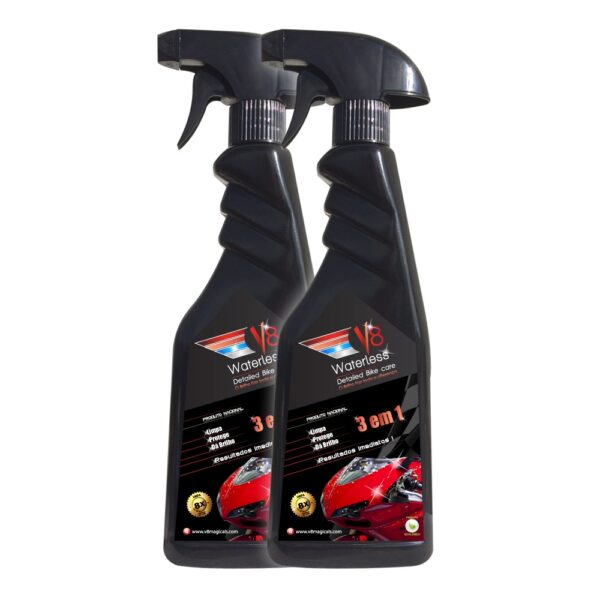 V8 Waterless Bike Wash Pack 2